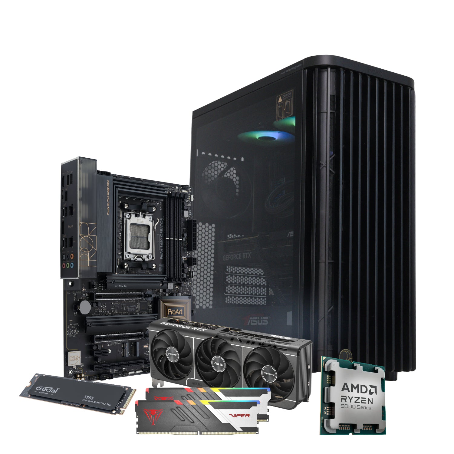 PCBuilder Ryzen 7 9700X MONET Windows 11 Creator PC – image 16