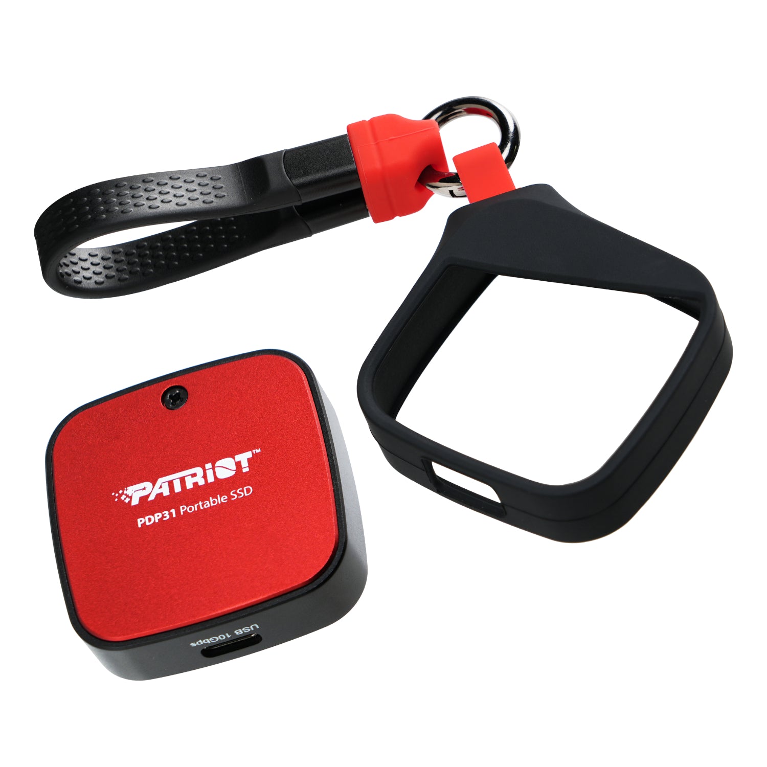 Patriot PDP31 1TB Type-C Portable SSD - Red / Black – image 4