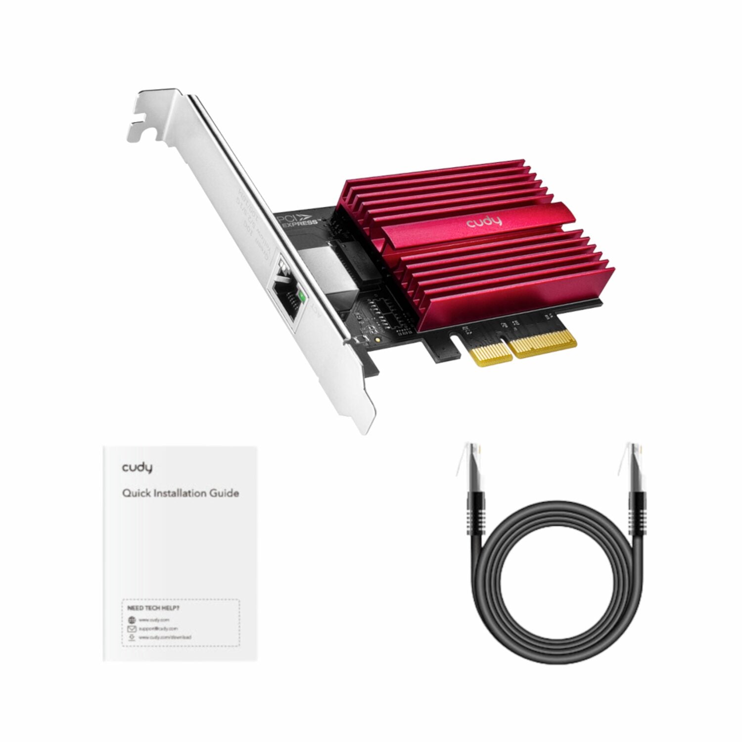 Cudy PE10G Network Adapter - 10Gbps, PCI Express – image 3