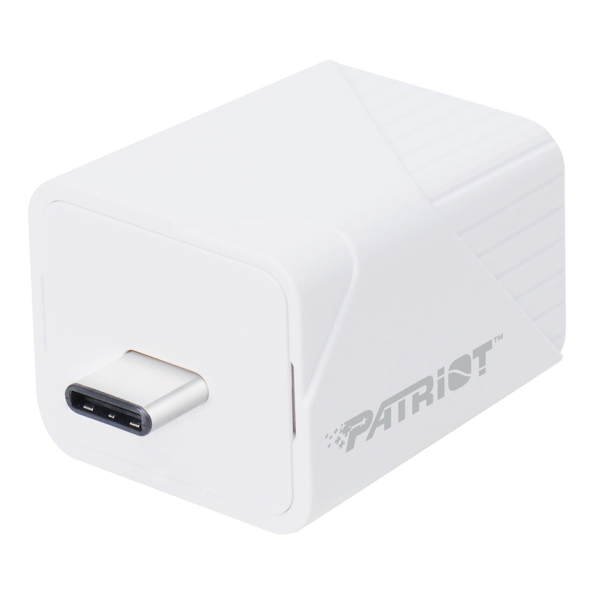 Patriot iLuxe Cube 256GB Type-C Smart Backup Solution - White