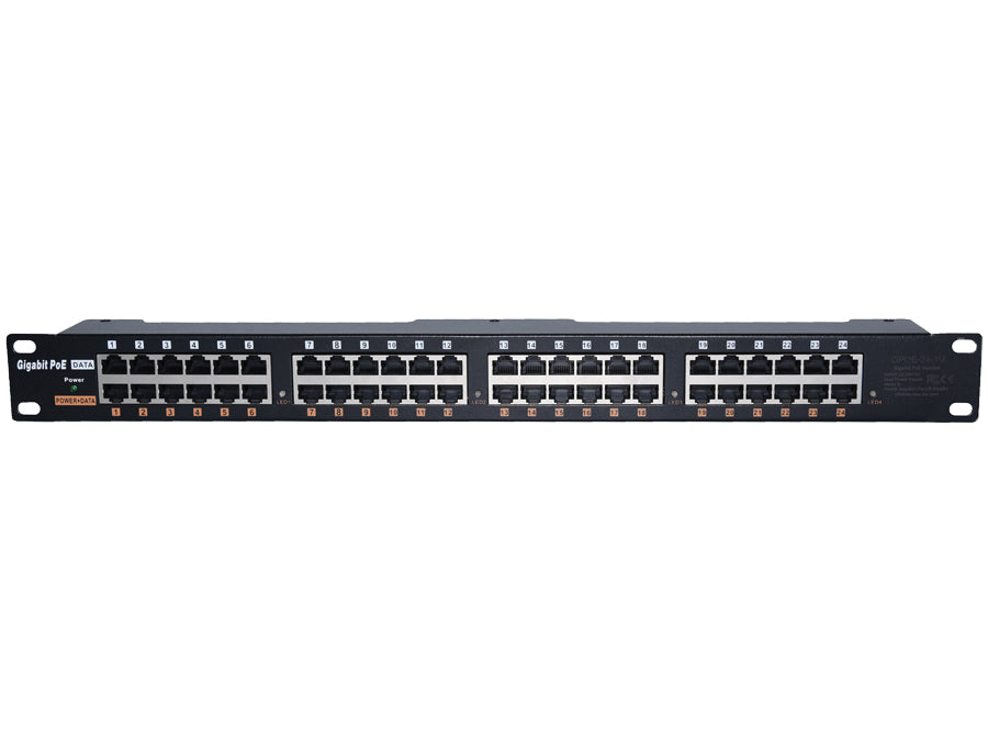 24 Port Gigabit Passive PoE Injector