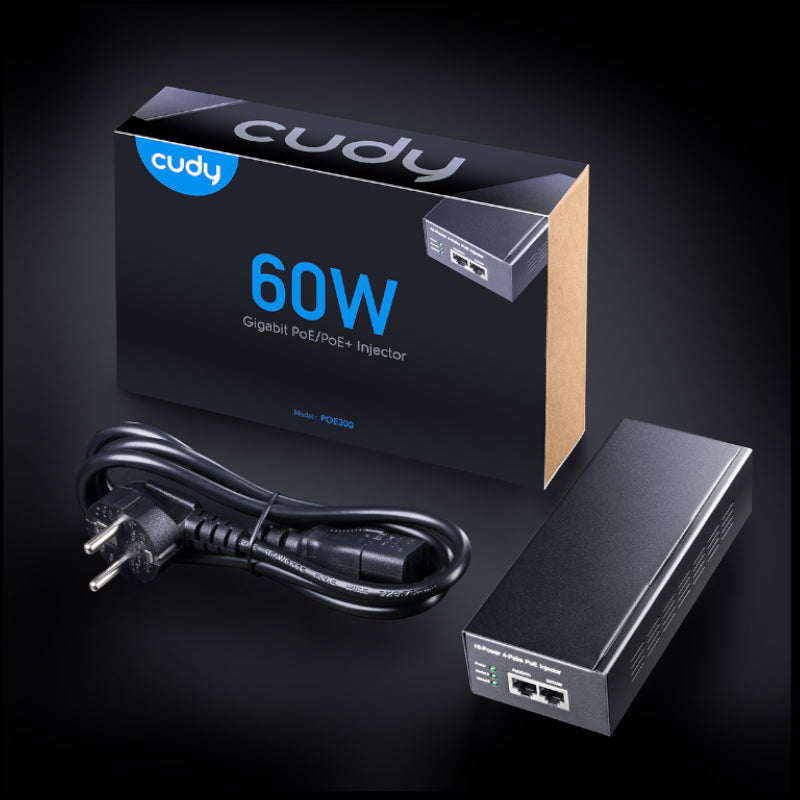 Cudy 60W Gigabit PoE+ Injector - image 5