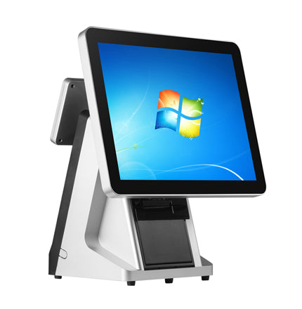 POS 15″ All-in-One Touch Terminal with Built-in Printer
