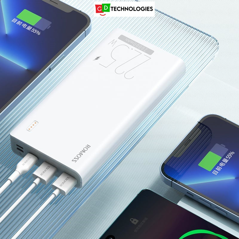 Romoss Power Bank Sense 6F 20000mAh 22.5W WH