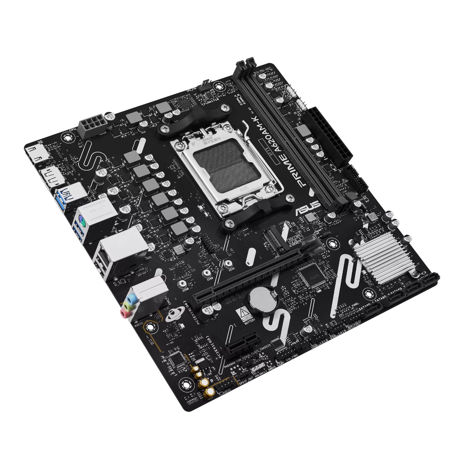 Asus PRIME A620AM-K AM5 M-ATX Motherboard – image 4