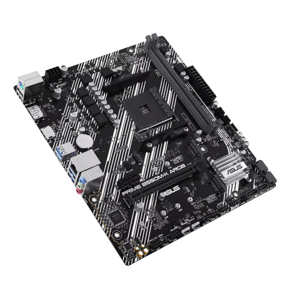 Asus PRIME B550M-K ARGB AM4 M-ATX Motherboard – image 3