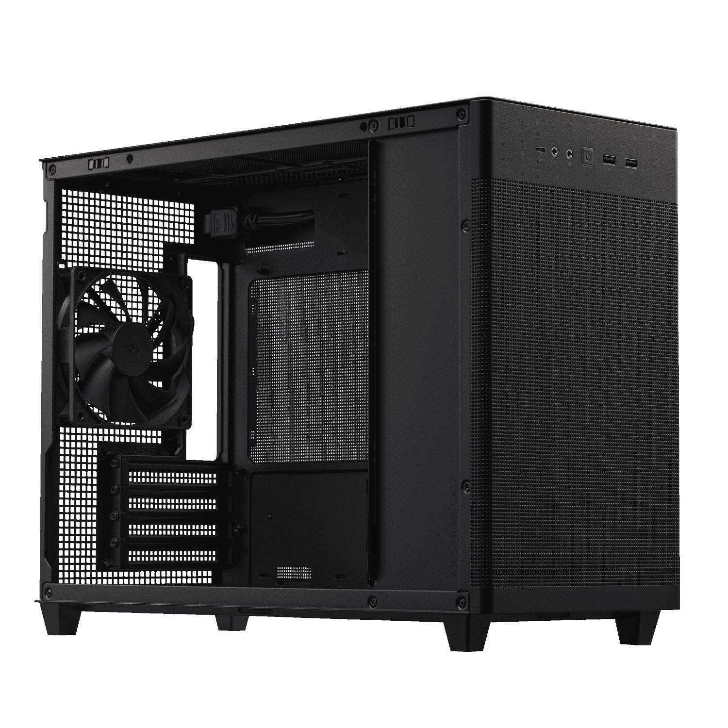Asus Prime AP201 Mesh MicroATX Chassis - Black – image 4