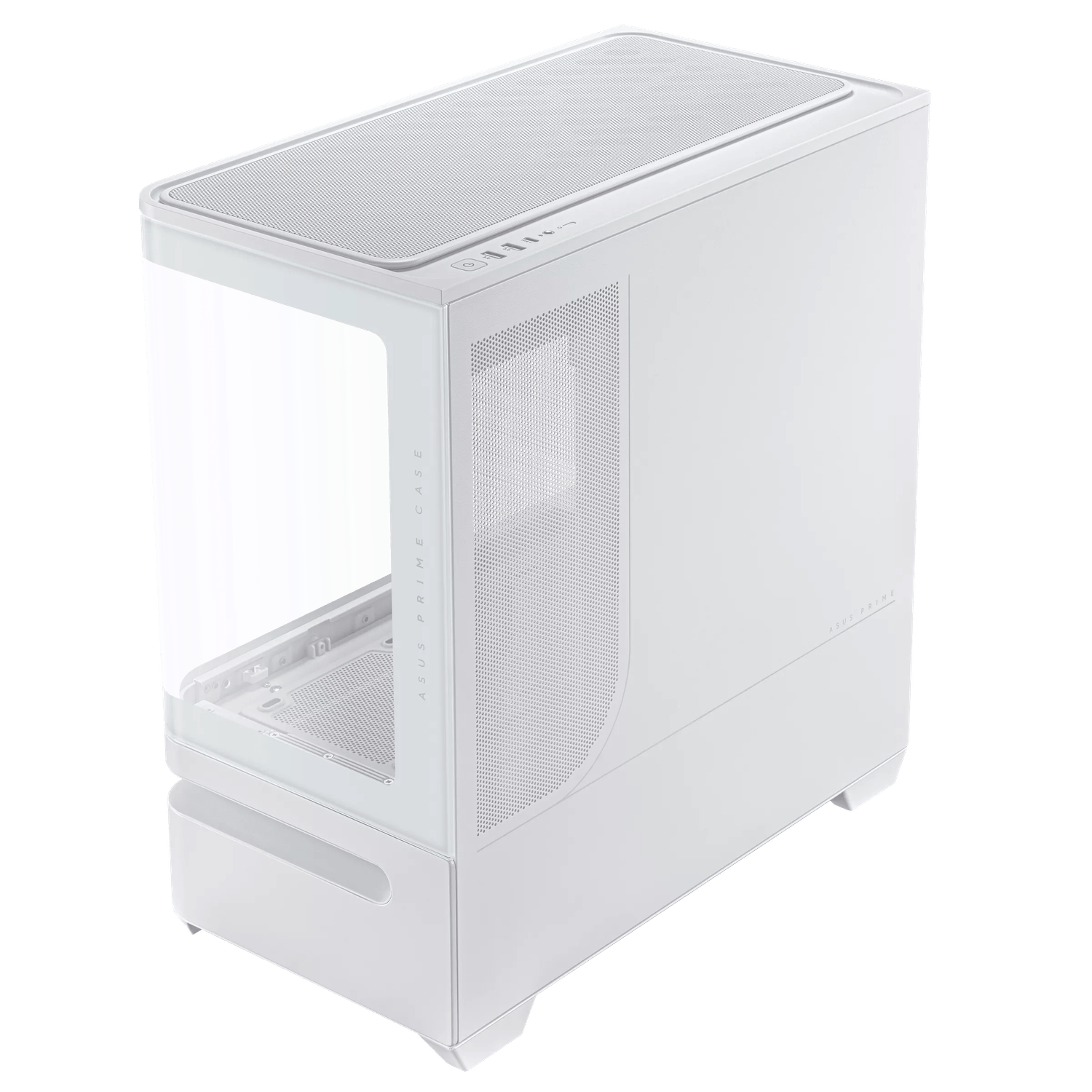 ASUS Prime AP202 ARGB mATX White Chassis – image 3