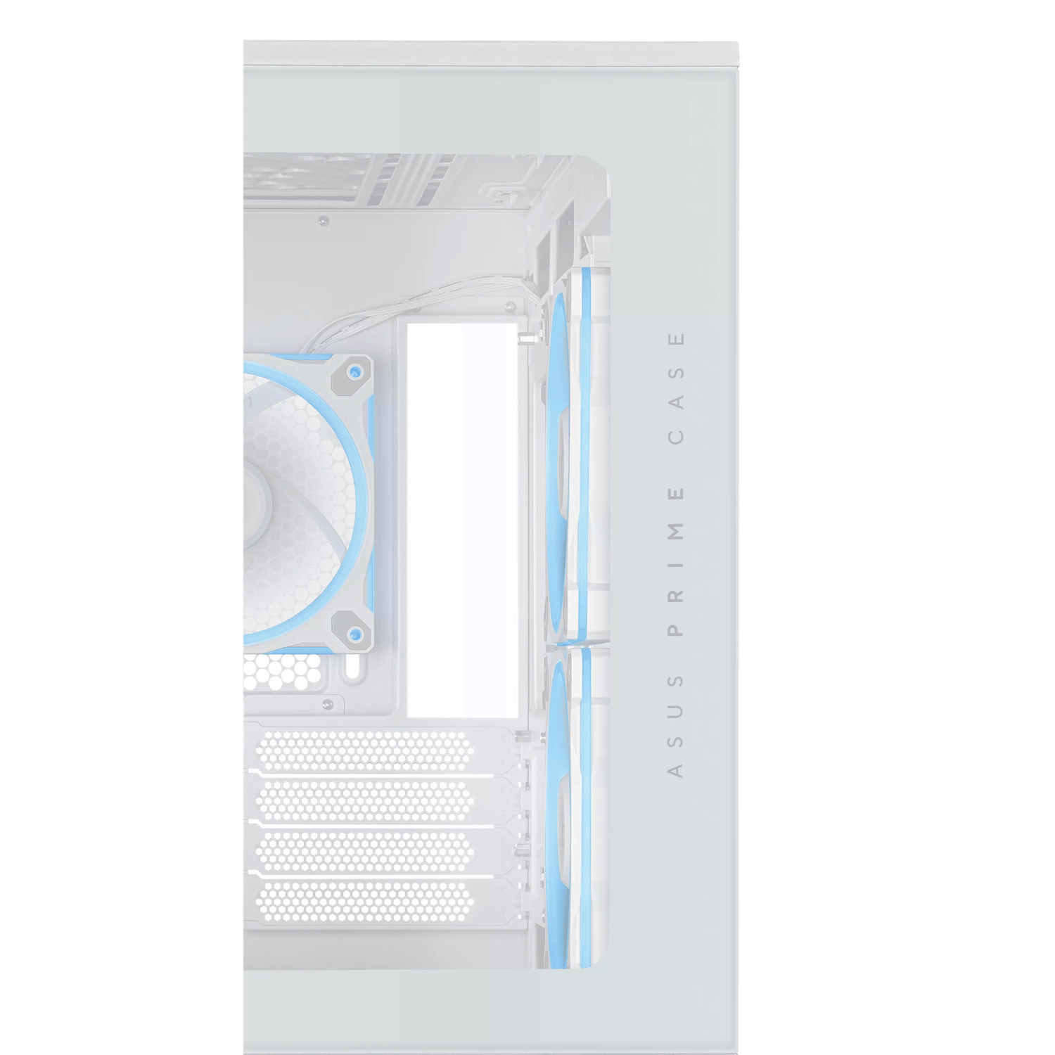 ASUS Prime AP202 ARGB mATX White Chassis – image 4