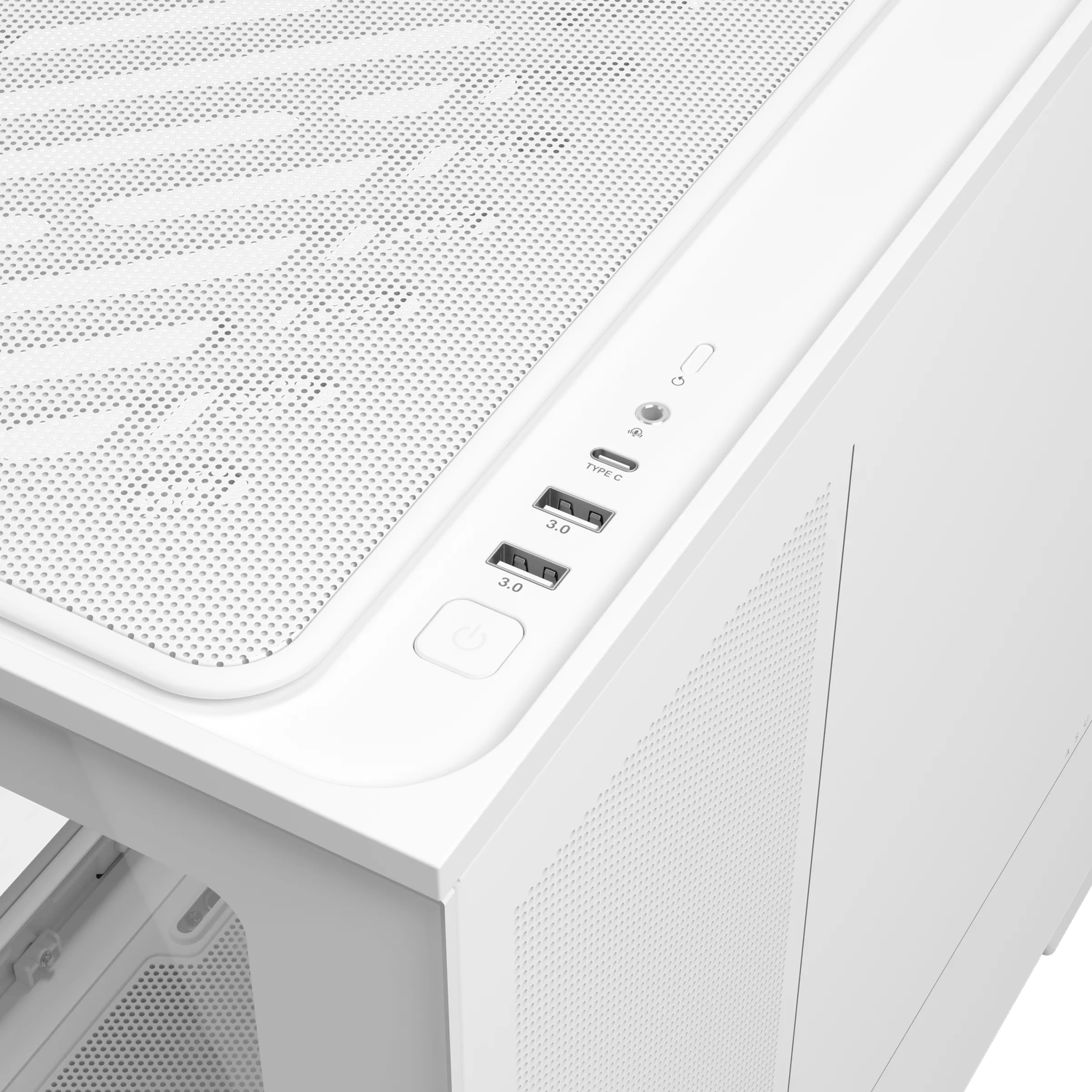 ASUS Prime AP202 ARGB mATX White Chassis – image 5