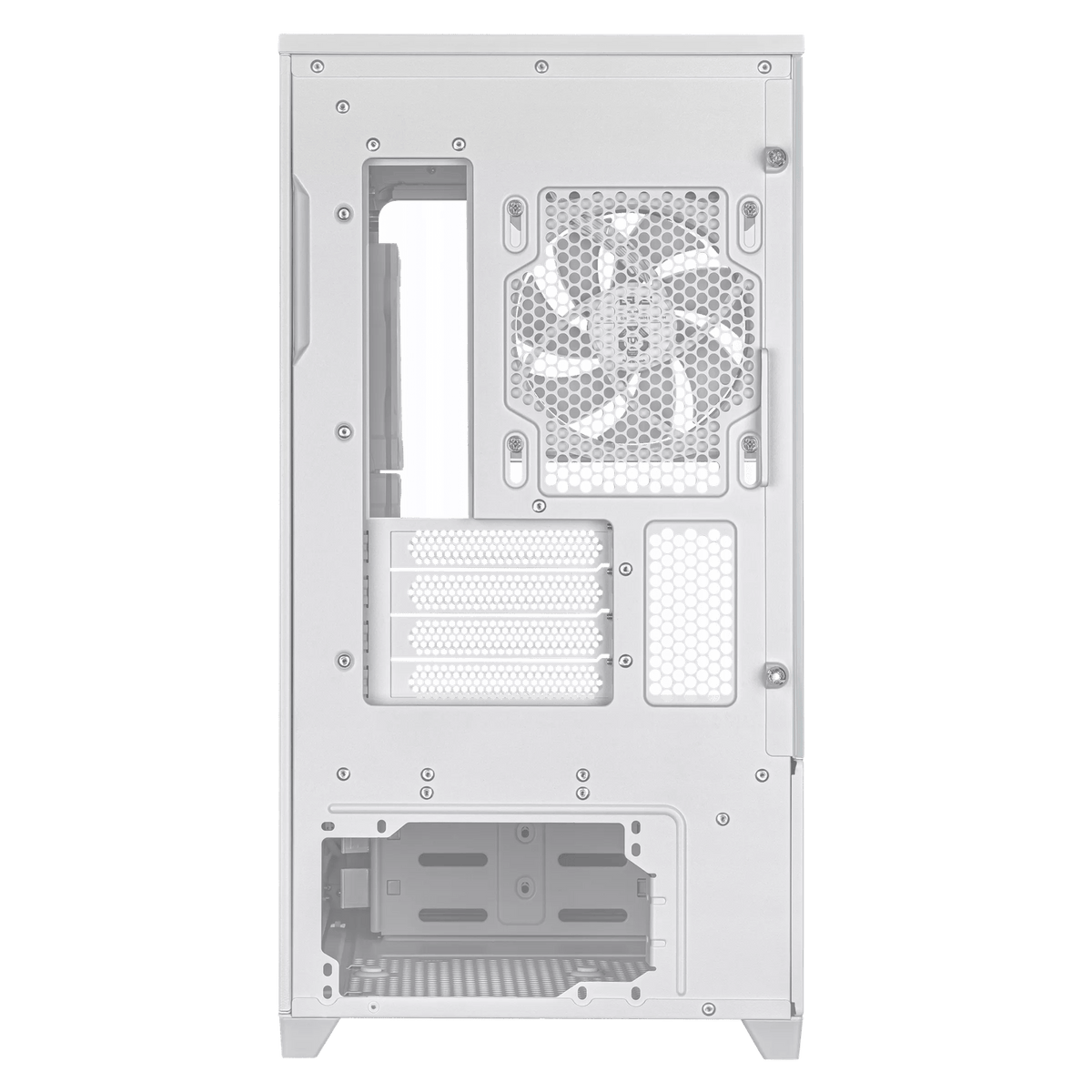 ASUS Prime AP202 ARGB mATX White Chassis – image 6