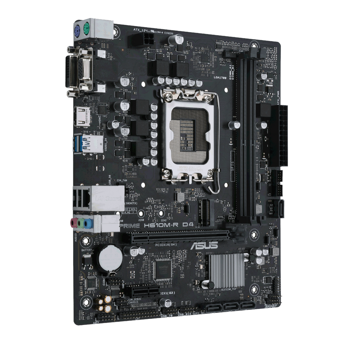 ASUS Prime H610M-R D4 LGA1700 M-ATX Motherboard – image 3
