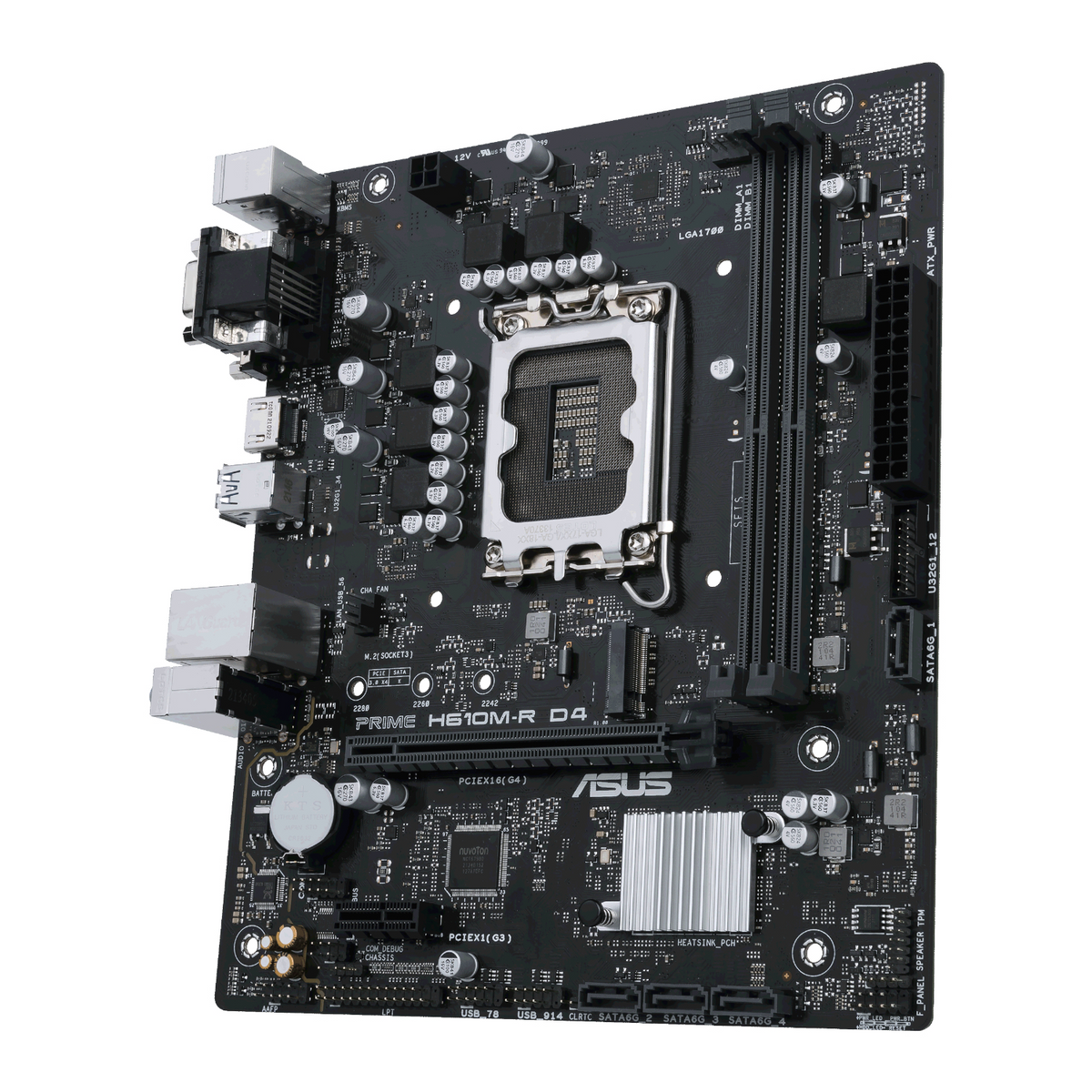 ASUS Prime H610M-R D4 LGA1700 M-ATX Motherboard – image 4