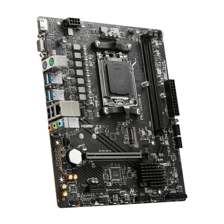 MSI PRO A620M-E AMD AM5 mATX Gaming Motherboard