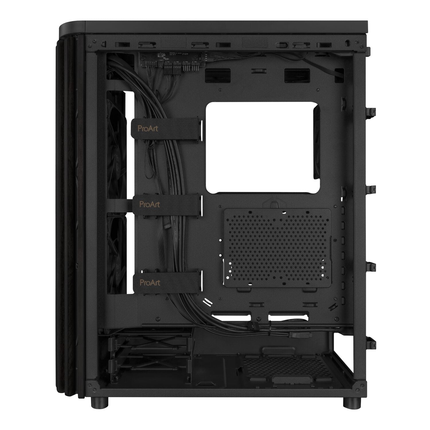 ASUS ProArt PA401 Wood Edition ATX Chassis - Black – image 6