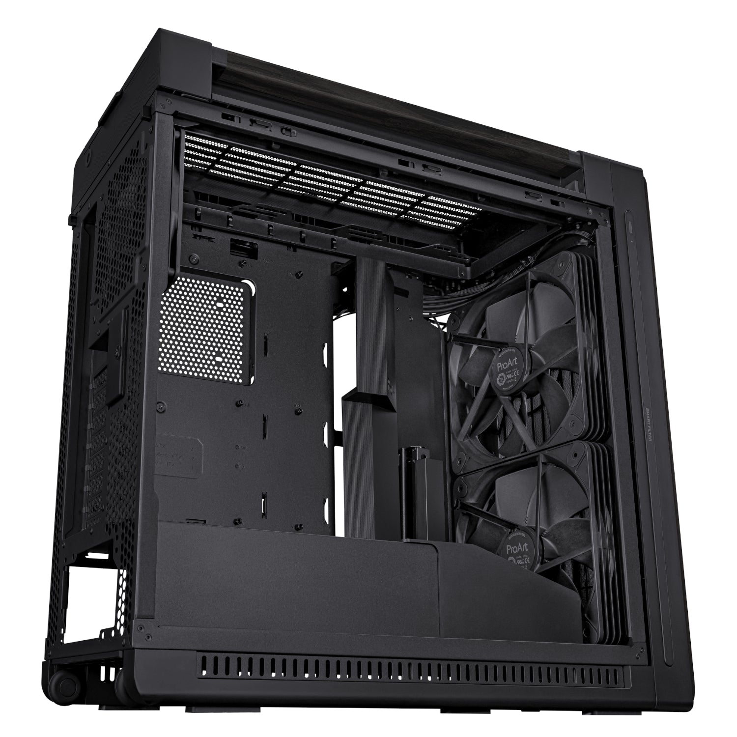 Asus ProArt PA602 Wood Edition Mid Tower ATX Chassis - Black – image 7