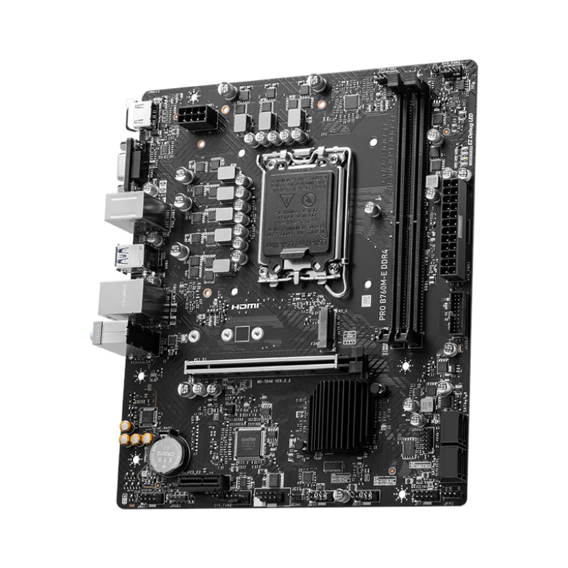 MSI PRO B760M-E DDR4 Intel LGA1700 mATX Motherboard – image 3