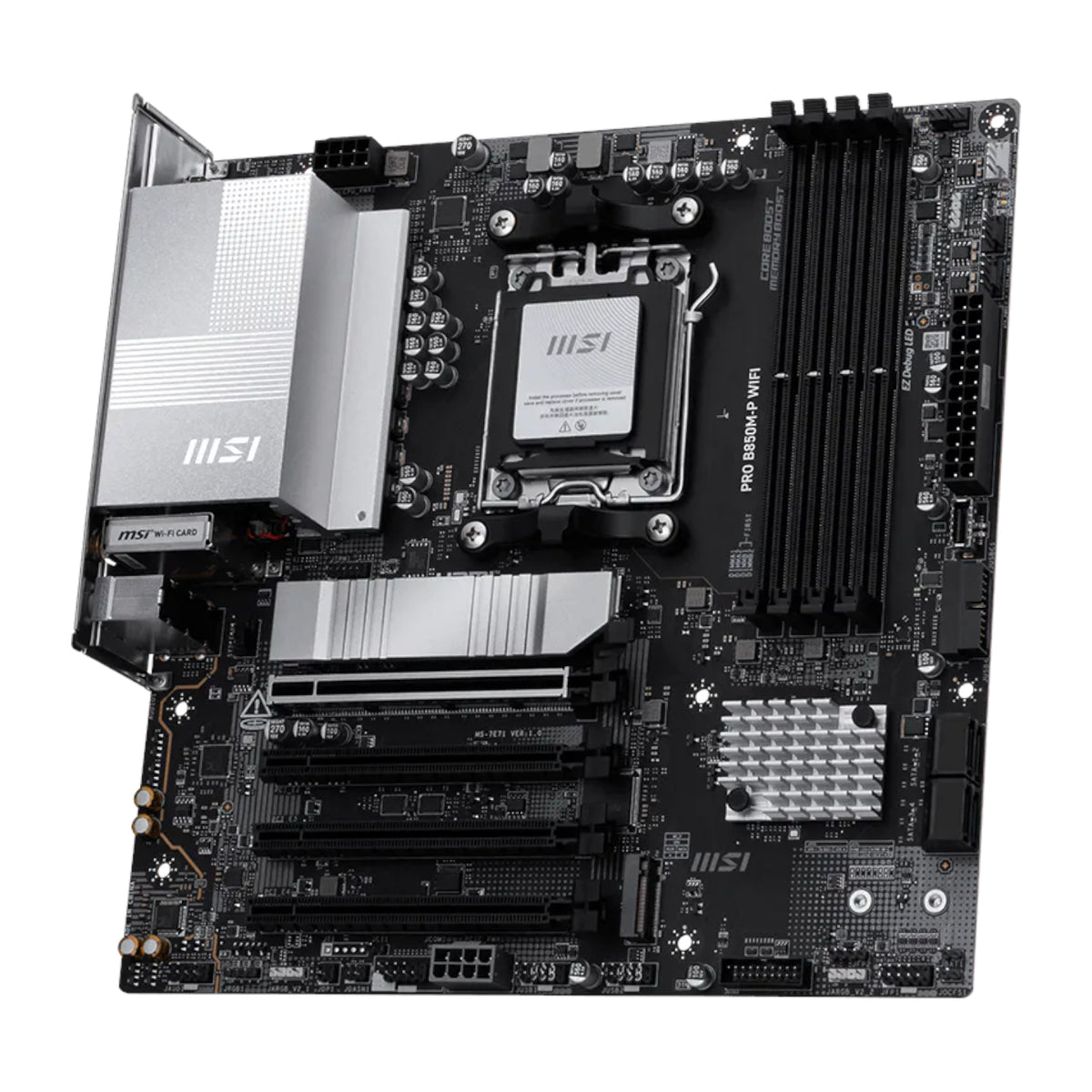 MSI PRO B850M-P WIFI AM5 mATX Motherboard – image 3