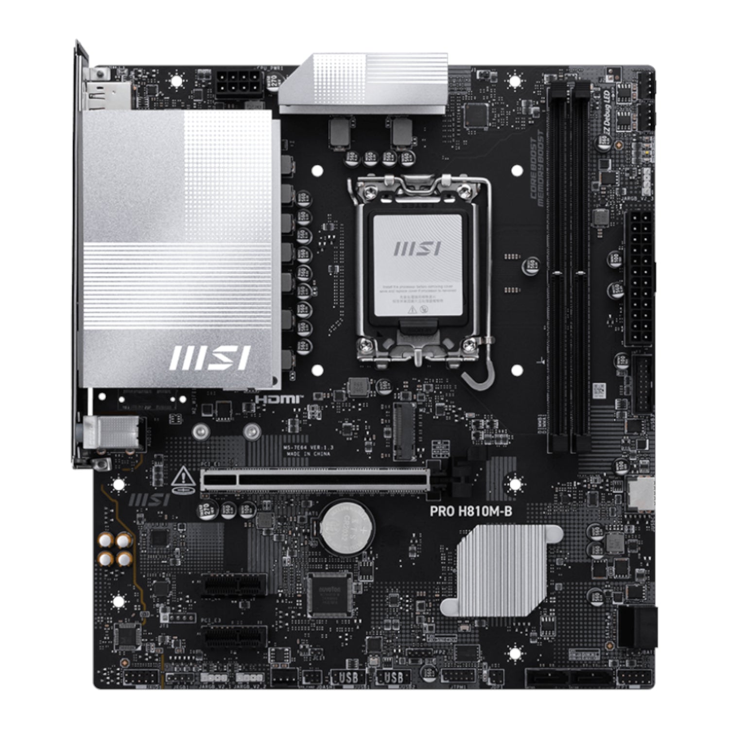 MSI H810M-B PRO LGA1851 M-ATX DDR5 Motherboard – image 2