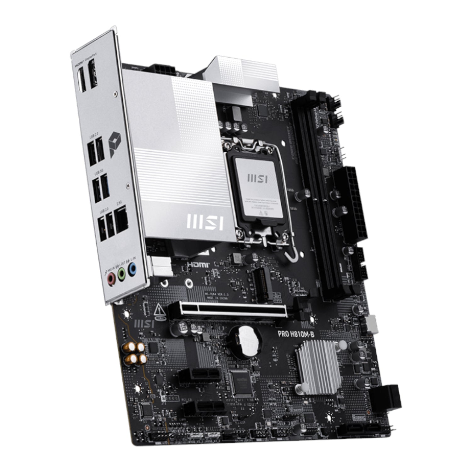 MSI H810M-B PRO LGA1851 M-ATX DDR5 Motherboard – image 3