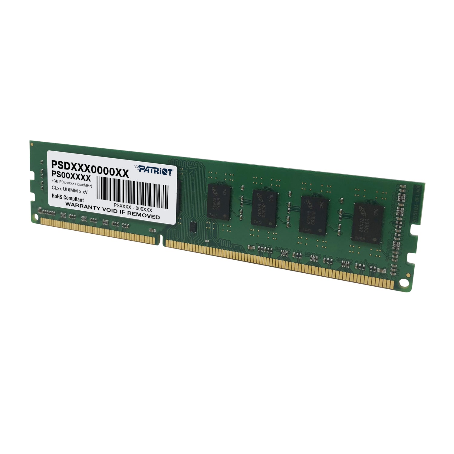 Patriot Signature Line 4GB 1600MHz DDR3 Single Rank Desktop Memory – image 4
