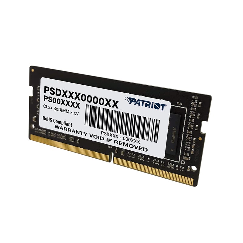Patriot Signature Line 4GB DDR4 2666MHz Single Rank SODIMM Notebook Memory – image 2