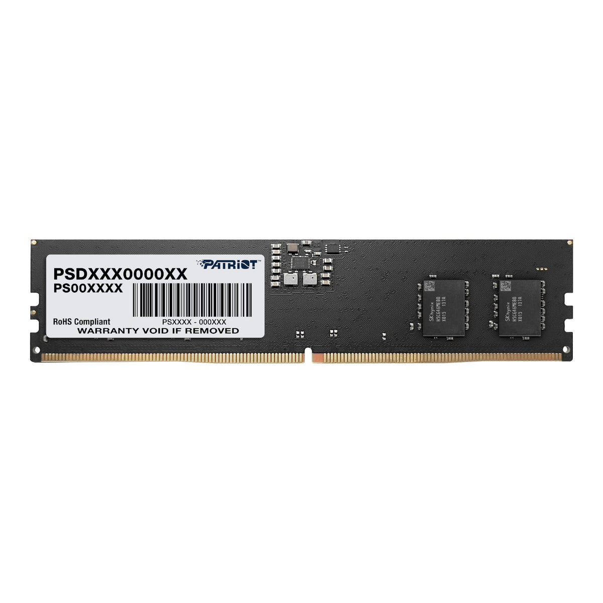 Patriot Signature Line 8GB 4800MHz DDR5 UDIMM Desktop Memory