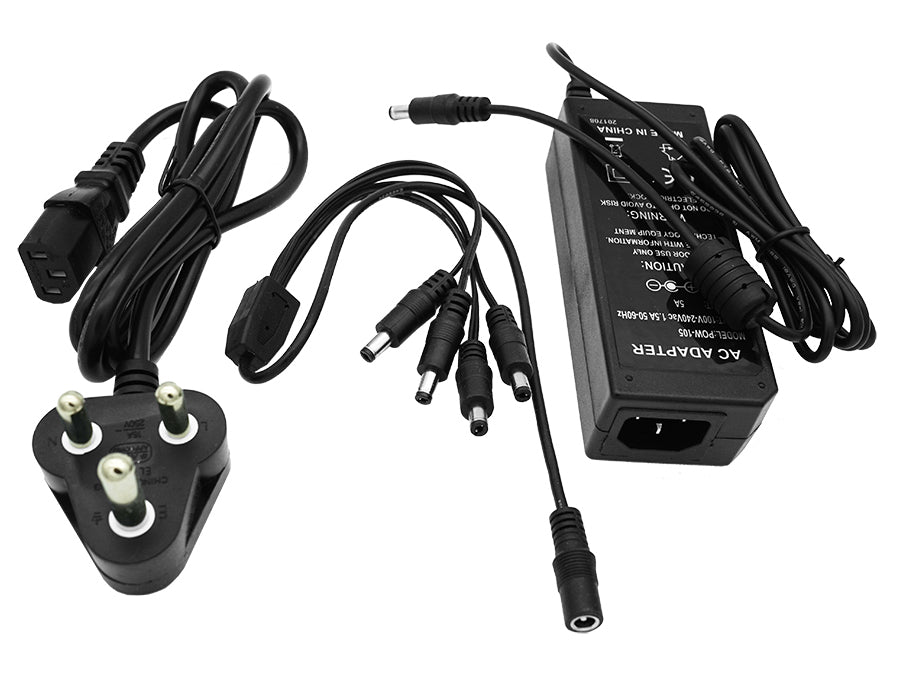 12VDC 60W IEC Power Supply with SA Cable