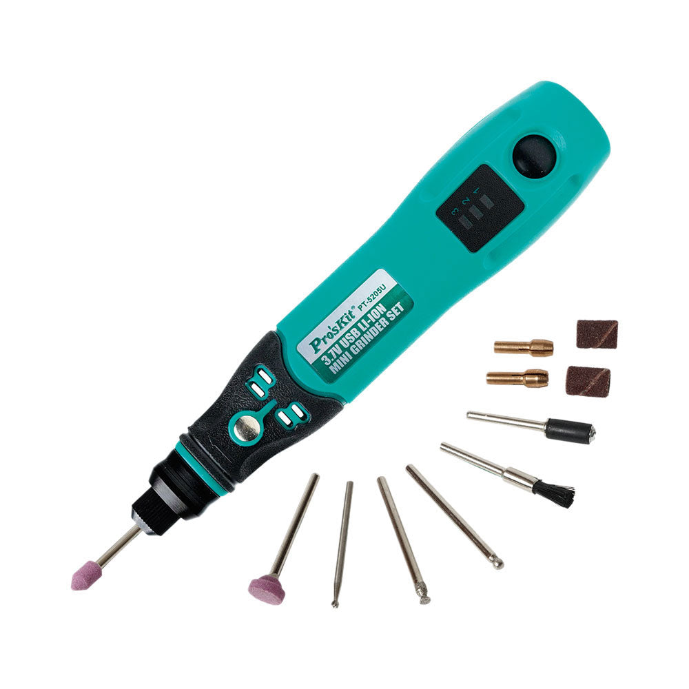 PROSKIT PT-5205U 3.7V USB LI-ION MINI GRINDER SET