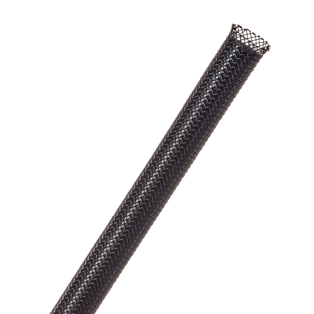 1M BUNDLE BRAID 6.4MM BLACK (PTN0.25BK)