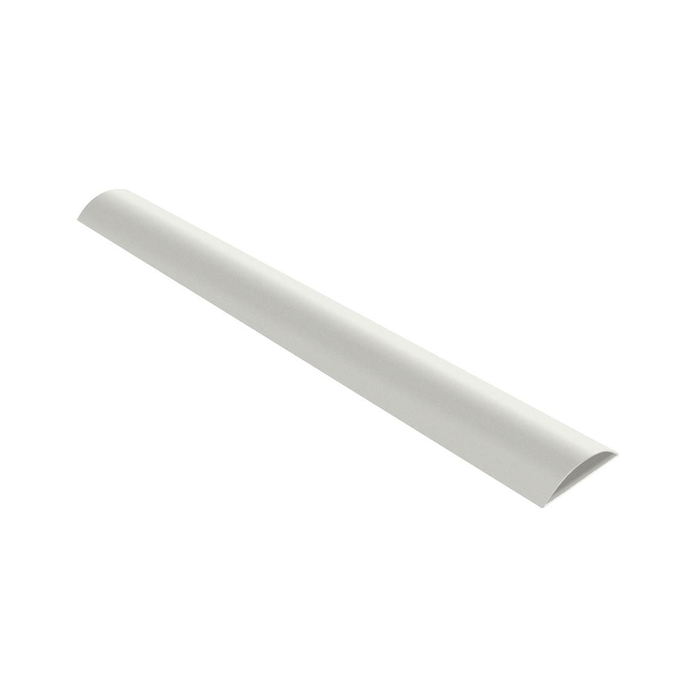 DECORDUCT 35MM X 10MM X 2M HALF MOON TRUNK WHITE