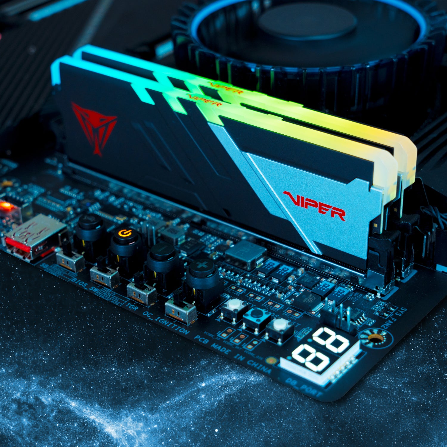 Patriot Viper Venom 64GB Kit (2x32GB) 6000MHz DDR5 Desktop Gaming Memory RGB – image 6