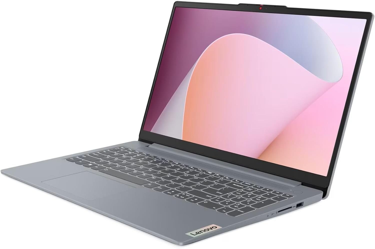 Lenovo IdeaPad IP1 15AMN7 / 15.6 / FHD / Grey / Ryzen5_7520U / 16GB Soldered LPDDR5 -5500 (Not Upgradable) / 512GB SSD M.2 2242 Only / Numeric Keypad / Win11 Home / 1YRCI