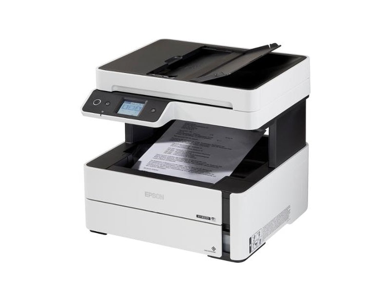 Epson 39ppm Mono A4 Print Scan Copy Fax USB Wi-Fi/WiFiDirect Ethernet AutoDuplexPrint Incl 2 ink bottles