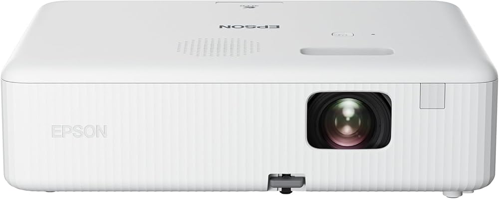 Epson 3000lm WXGA 1280x800 16:10 Lamp USB HDMI Wifi Optional NoBag White HomeOffice