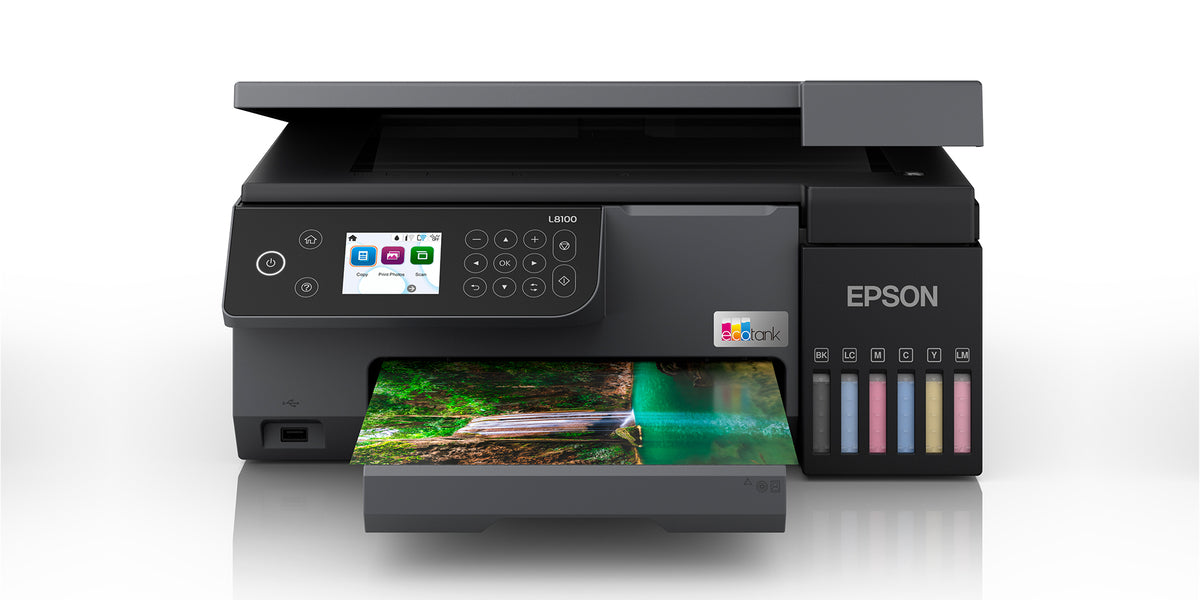 Epson 22ppm Mono 22ppm Colour A4 Single Function USB WiFi/WiFiDirect CD/DVD/PVC Card incl 1 set of Ink