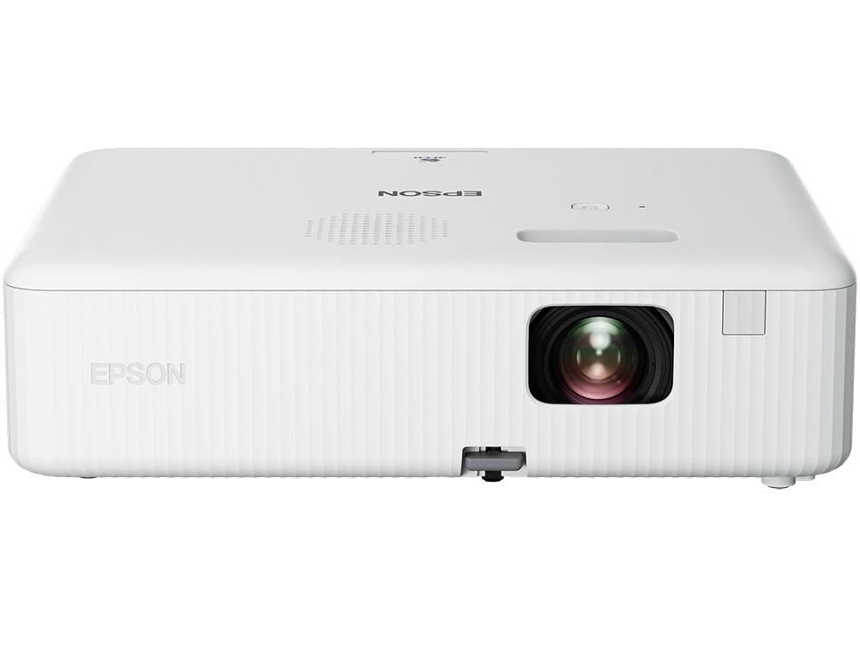 Epson 3000lm WXGA 1280x800 16:10 Lamp USB HDMI Wifi Optional NoBag White HomeOffice