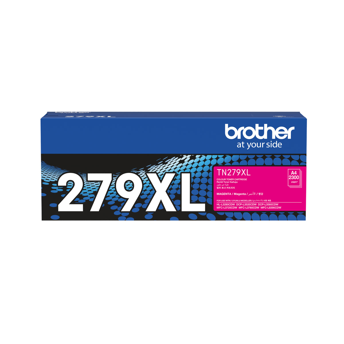 Brother / High Yield Magenta Toner Cartridge for MFC-L8390CDW/ MFC-L3760CDW