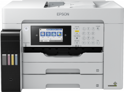 Epson 32ppm Mono 32ppm Colour A3+ Print Scan Copy Fax USB/USBHost Wi-Fi/Wi-FiDirect Ethernet AutoDuplexPrint&Scan ADF PCL incl 1 set of ink