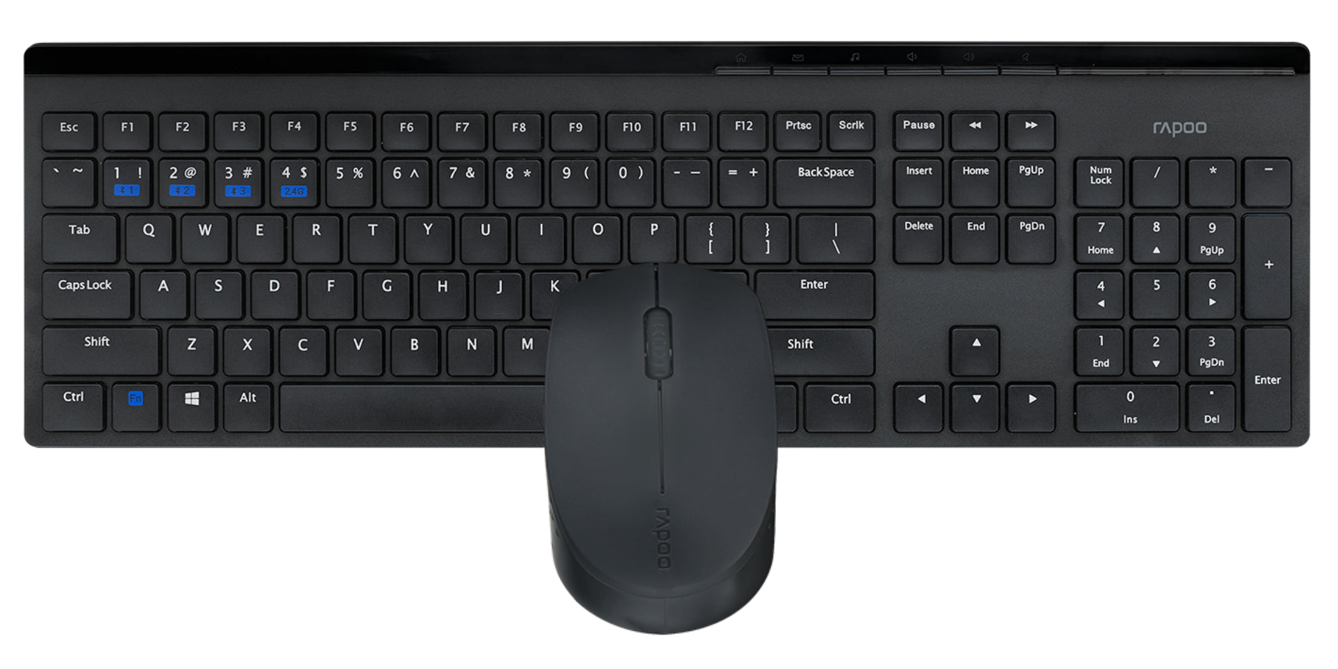 8110M - Multi-mode wireless keyboard and mouse combo