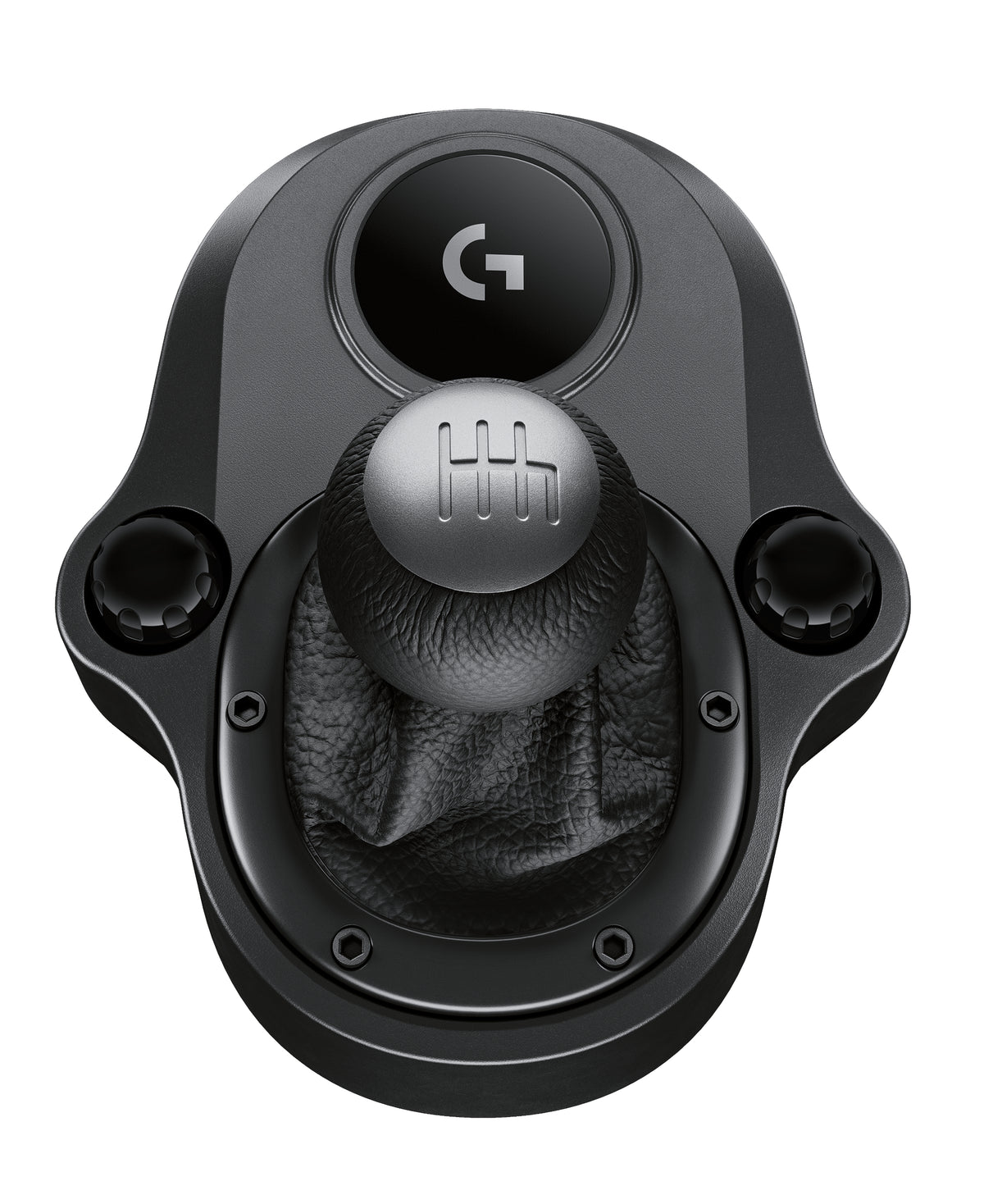 Logitech Driving Force Shifter – Gaming Shifter – G-Series Racing wheel accessory – Black leather