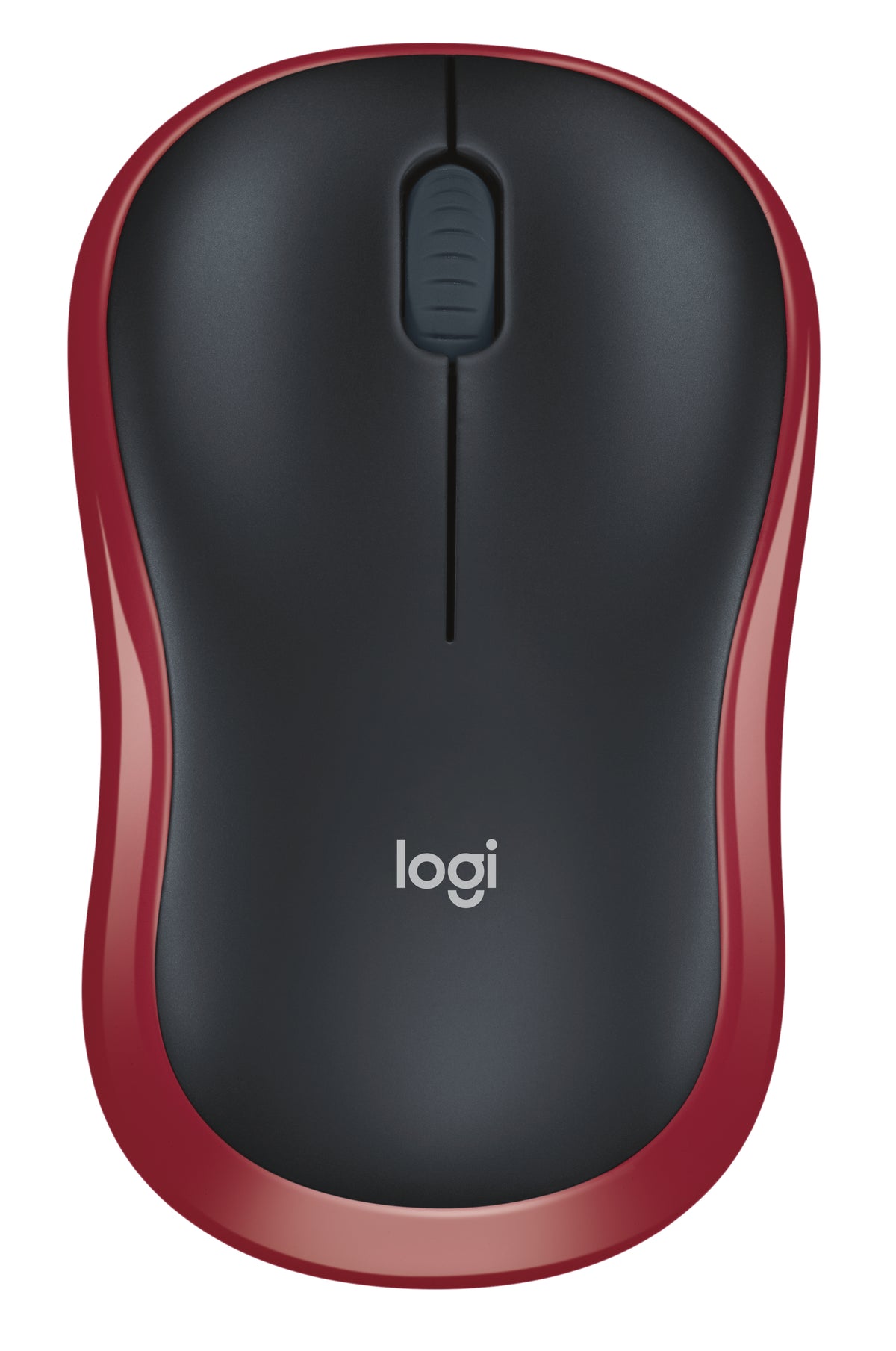 Logitech M185 - Wireless Mouse - Red