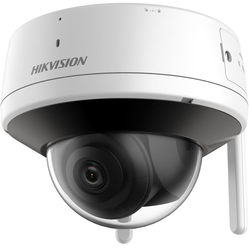 Hikvision 4MP Wireless Outdoor Dome Network Camera  2.8mm  Two Way Built-in Audio. IP66  IR up to 30m