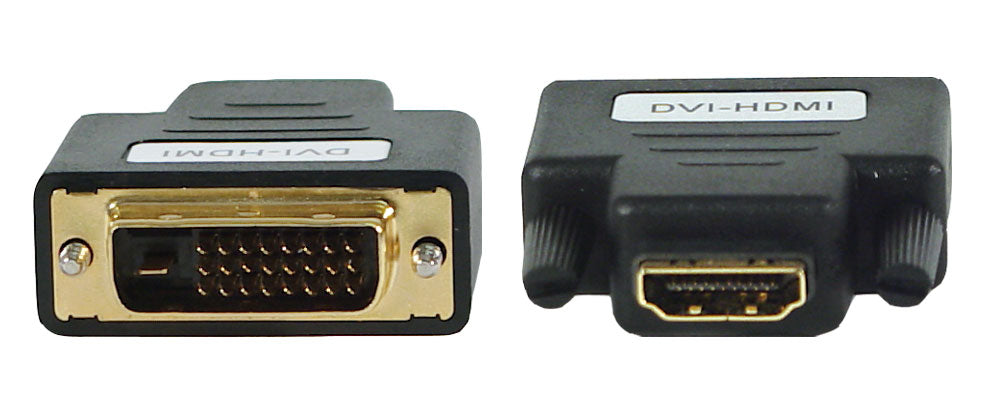 DVI-D (MALE) TO HDMI (FEMALE) ADAPTOR