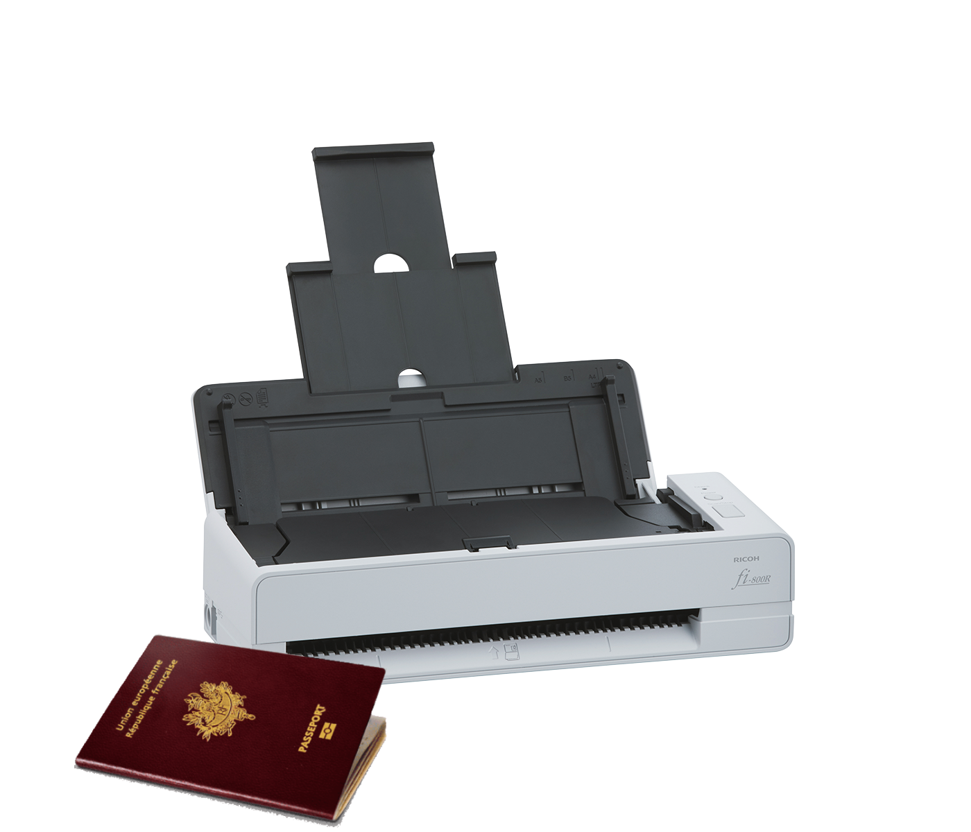 Ricoh A4 40ppm/80ipm Duplex ADF + Single Feed (Return Scan) USB3.2 LED Workgroup Scanner