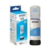 Epson 103 Ink Bottles Cyan 65ml EcoTank L1110 / L1250 / L3110 / L3150 / L3210 / L3211 / L3250 / L3252 / L3310 / L3550 / L3560 / L5190 7500 pages