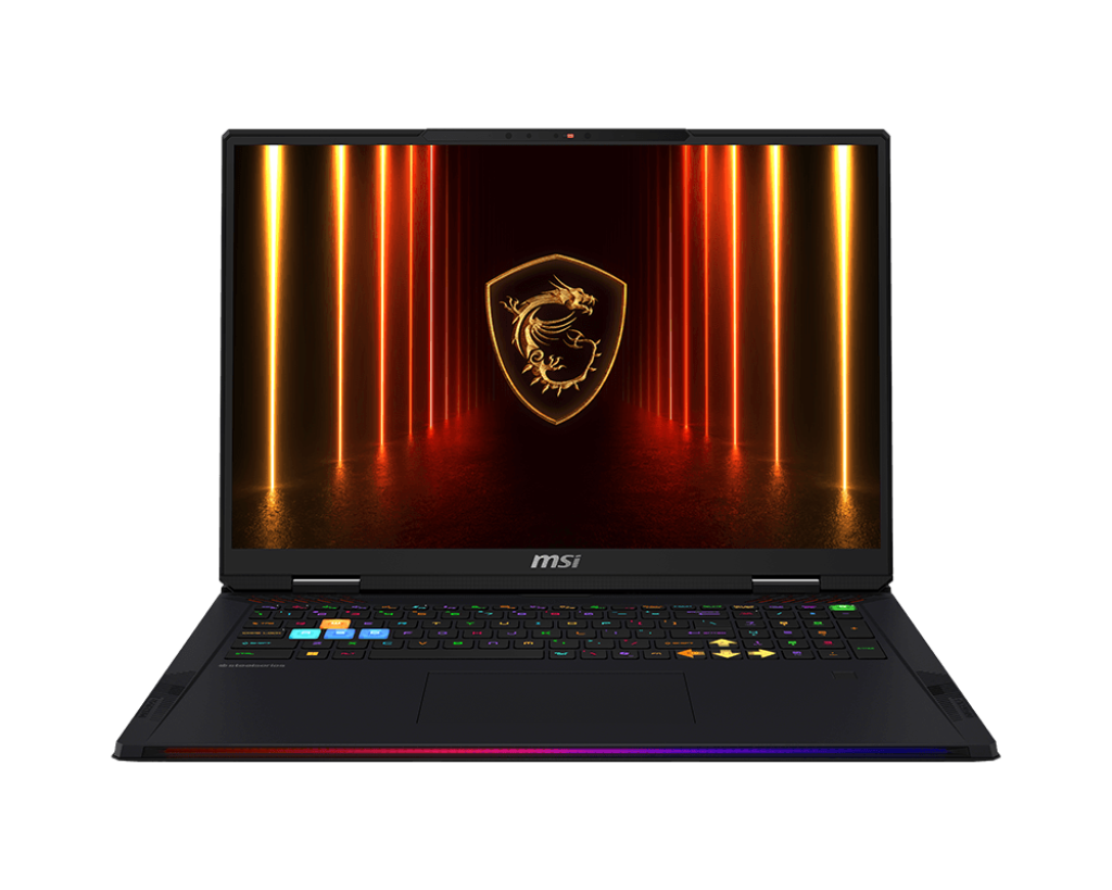 RAIDER 18 HX AI A2XWIG-265ZA / INTEL CORE ULTRA 9 285HX / DDR 5 64GB 6400MHz (2x 32GB) / 2TB NVME PCIE SSD (1x 2TB) / RTX 5080 GDDR7 16GB / 18" UHD+ (3840*2400) 120Hz MINILED / WINDOWS 11 HOME/ TITAN GAMING BACKPACK / CORE BLACK / 2 YEAR WARRANTY