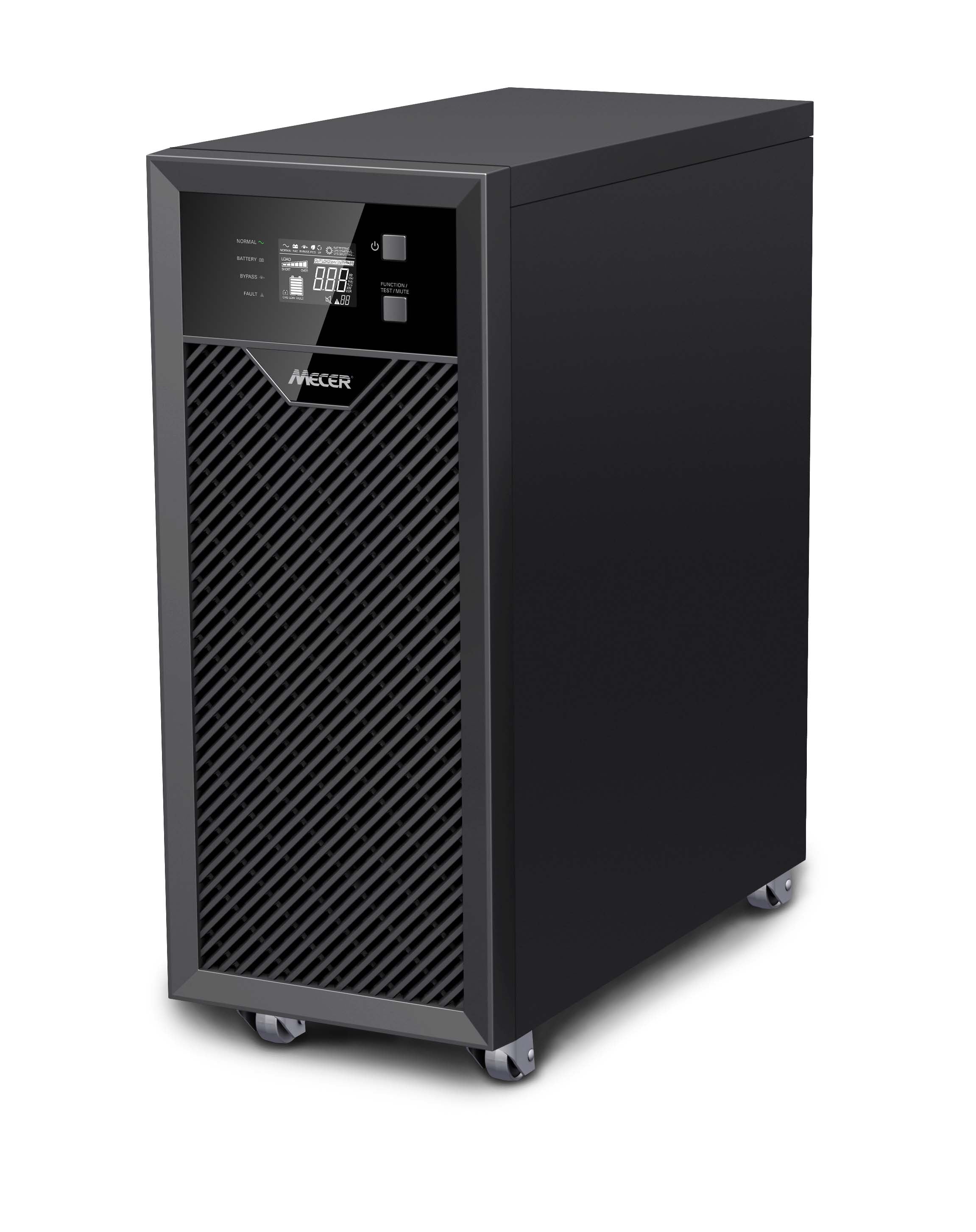MECER INNOVA 10KVA ON-LINE TOWER UPS PF:0.9 wiith16 pcs -12V 9Ah Internal Battery + SNMP card - (Battery Warranty 6 Months).