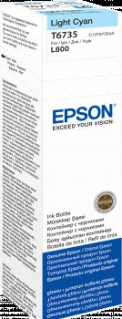 Epson 673 Ink Bottles Light Cyan 70ml EcoTank L800 /810 / 850 / 1800