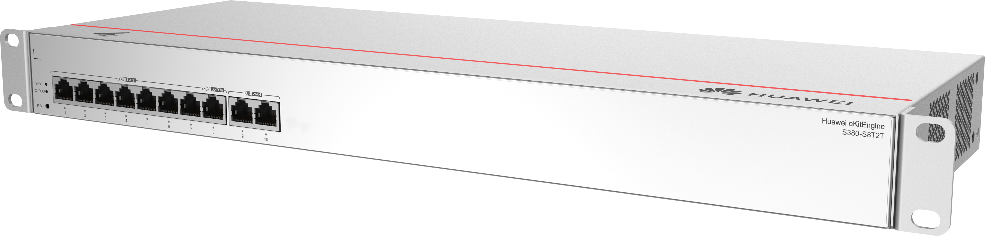 S380 S8T2T 2*GE WAN 8*GE LAN up to 250 users forwarding performance 2Gbps